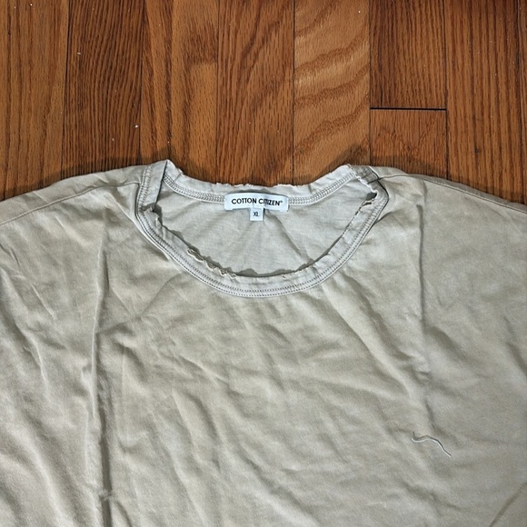 Cotton Citizen Classic Crew Neck Vintage Cashew Men's Size XL M NWT unisex - Picture 4 of 10